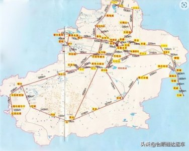 ​2022新疆旅游局提供的自驾游旅游地图都在这了，抓紧收藏吧