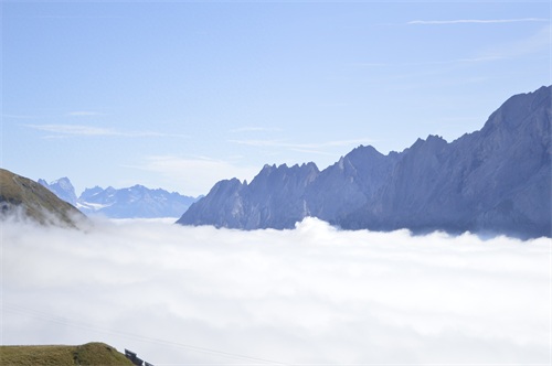 瑞士少女峰的印记