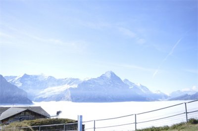 ​瑞士少女峰的印记