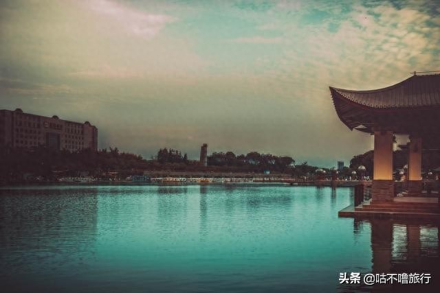 日游佛山的千灯湖