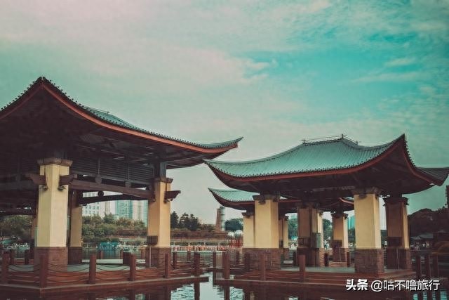 日游佛山的千灯湖