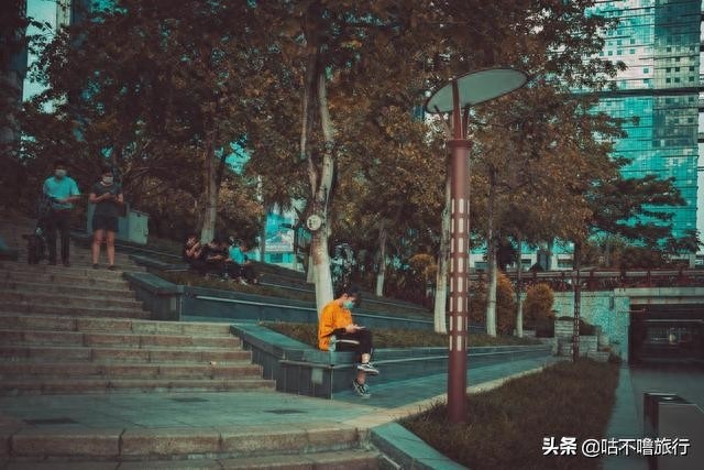 日游佛山的千灯湖