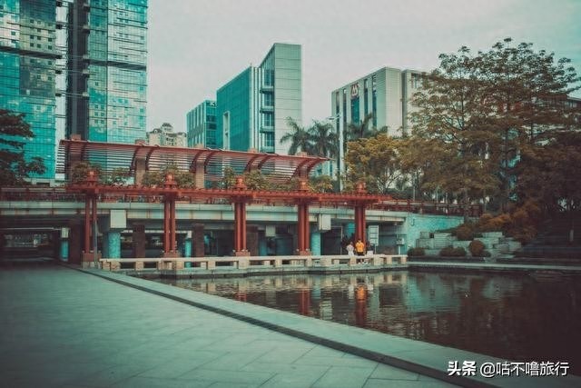 日游佛山的千灯湖