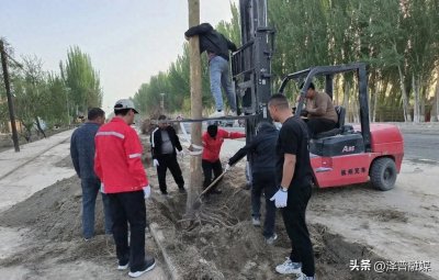 ​泽普县依玛乡米尔皮格勒村开展环境综合治理行动