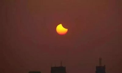 ​2019首场日偏食如期而至，快来一起“涨姿势”！