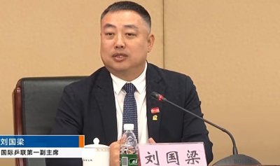 ​刘国梁2次抹眼泪，央视长播表扬，国乒联迅速回应：继续发挥作用