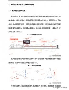 ​中国超声波雷达行业概览