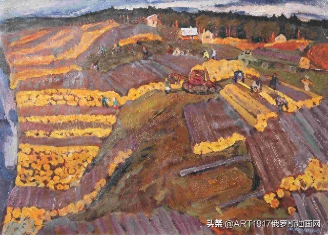 春天的油画——俄罗斯精品原创油画