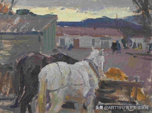 春天的油画——俄罗斯精品原创油画