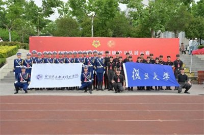 ​2024年中国大学生国旗护卫队展示赛（东部赛区）在宿迁泽达职业技术学院圆满落