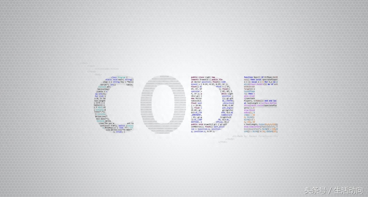 17 张程序员壁纸推荐 生动阐述了程序员的人生 技术人员电脑壁纸